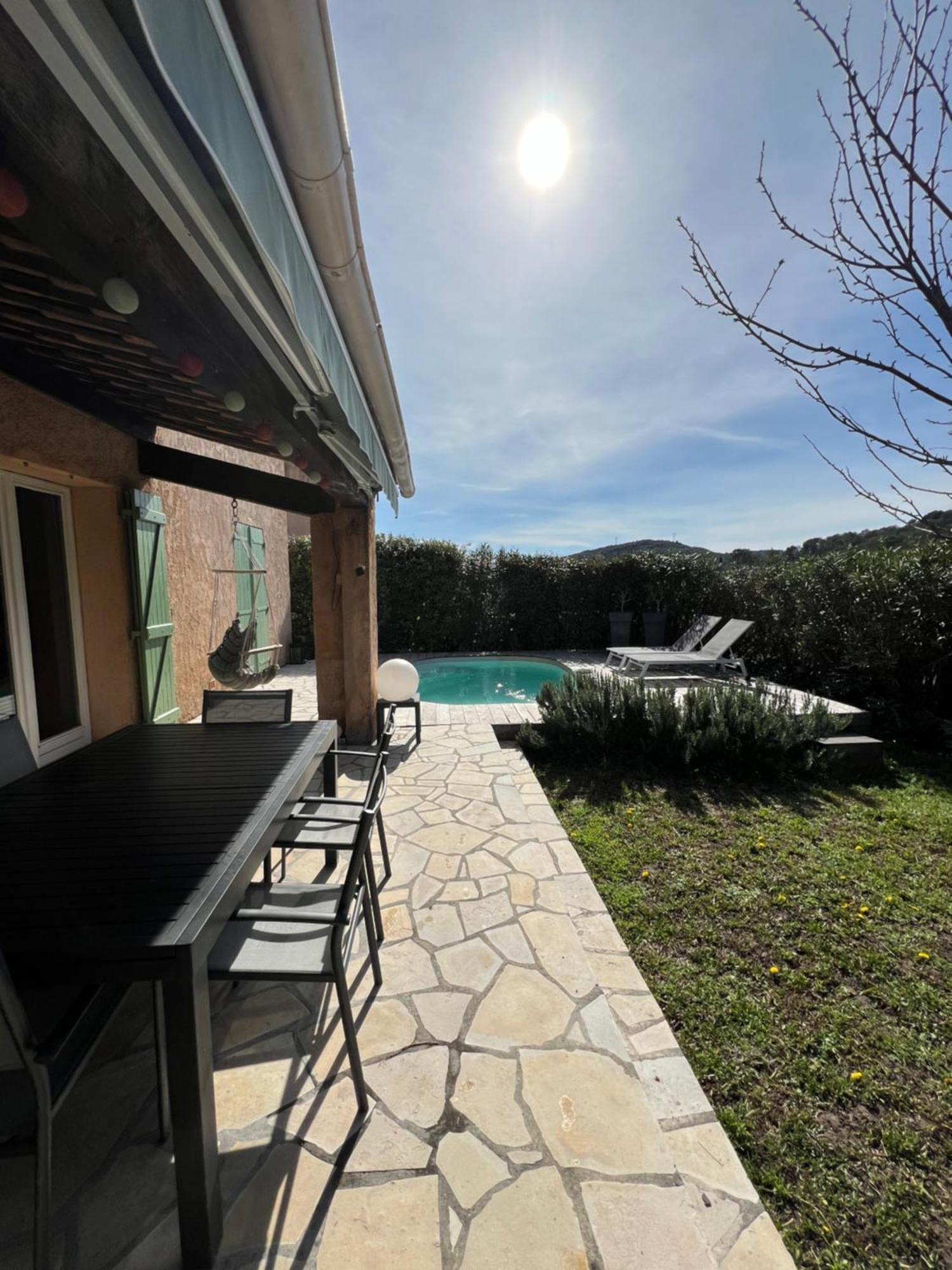 Villa Sur La Cote D'Azur Avec Piscine 라콜레쉬르로 외부 사진